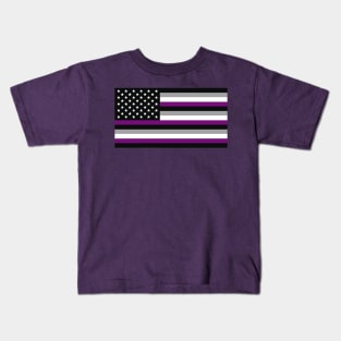 united states of asexual Kids T-Shirt
